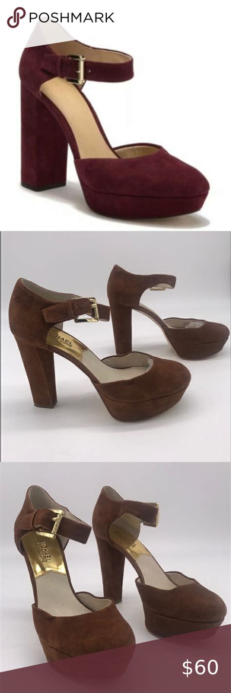 michael kors sierra platform suede|Michael Kors platform shoes for women.